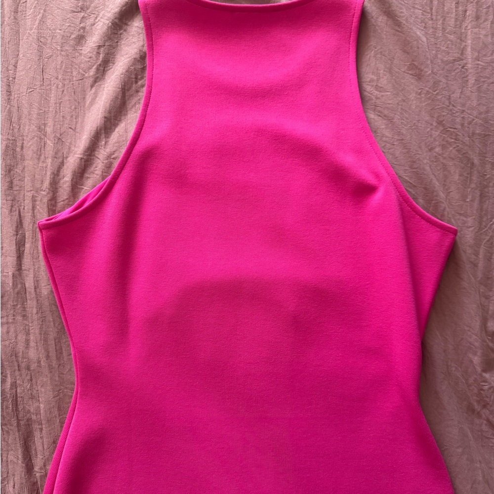 Zara Vibrant Pink Mini Dress - Picture 6 of 6